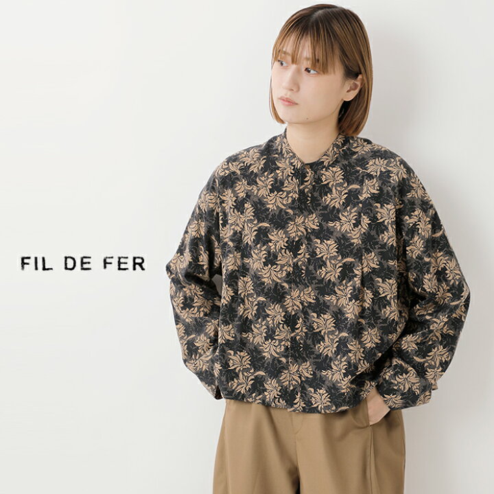 楽天市場】FIL DE FER フィルデフェール ドット フラワー プリント 