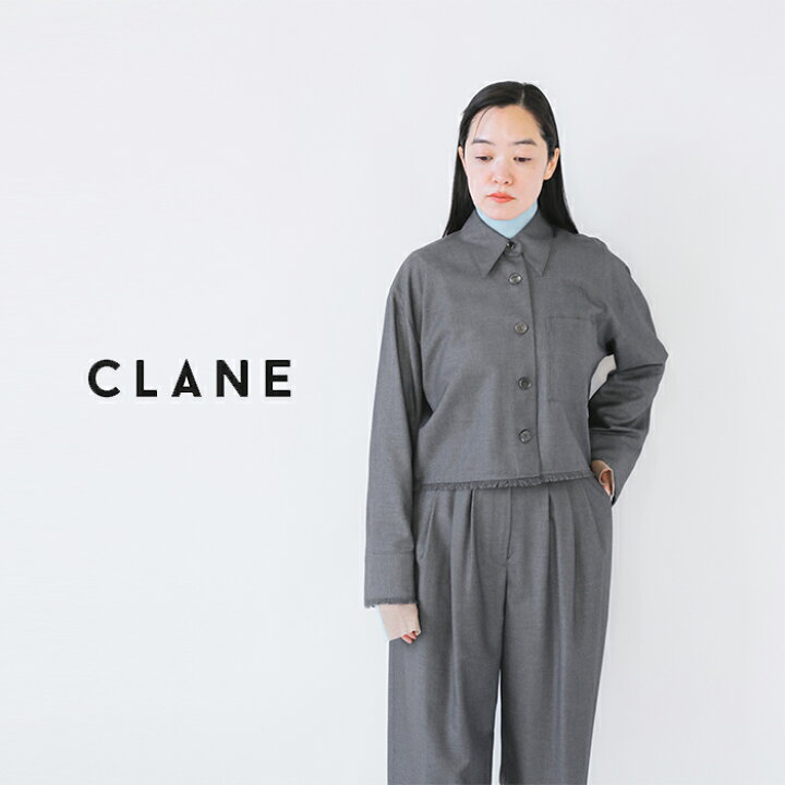 楽天市場】CLANE クラネ フリンジ シャツ 17122-4272-yo レディース 