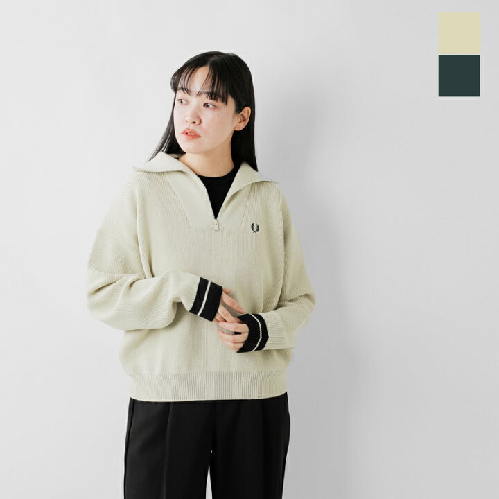 楽天市場】FRED PERRY フレッド ペリー ローゲージ ハーフジップ  