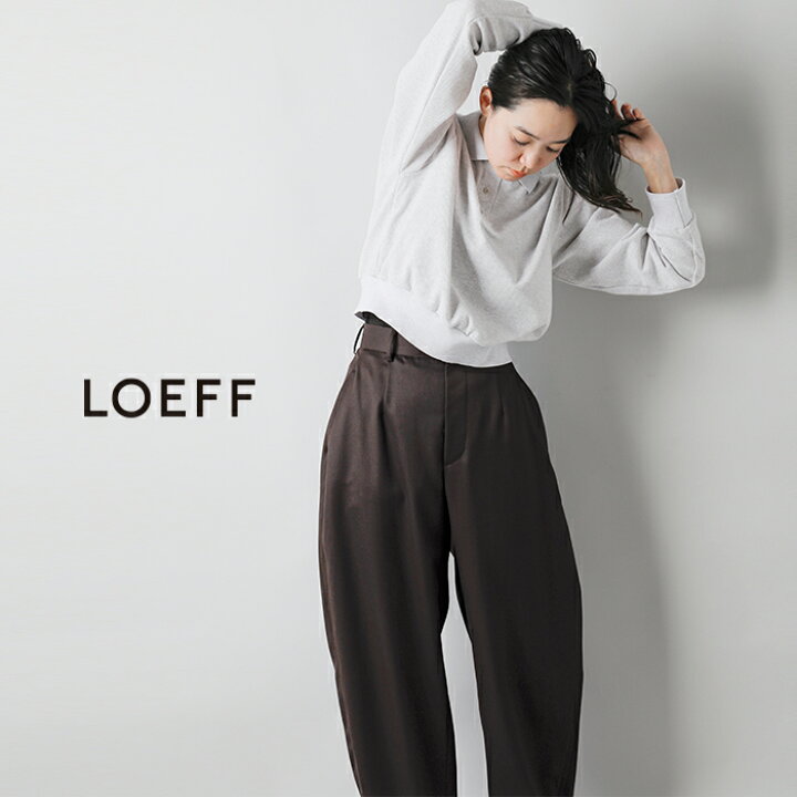 楽天市場】LOEFF ロエフ ウール ギャバ ボンタン パンツ 8814-202-0165 