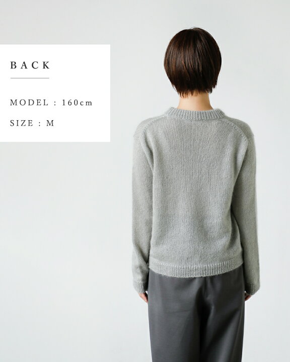 楽天市場】evam eva エヴァムエヴァ モヘア シルク ニット プル 