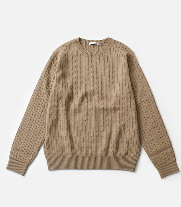 楽天市場】【30%OFF】SLOANE スローン 10G ケーブル編み メリノウール 