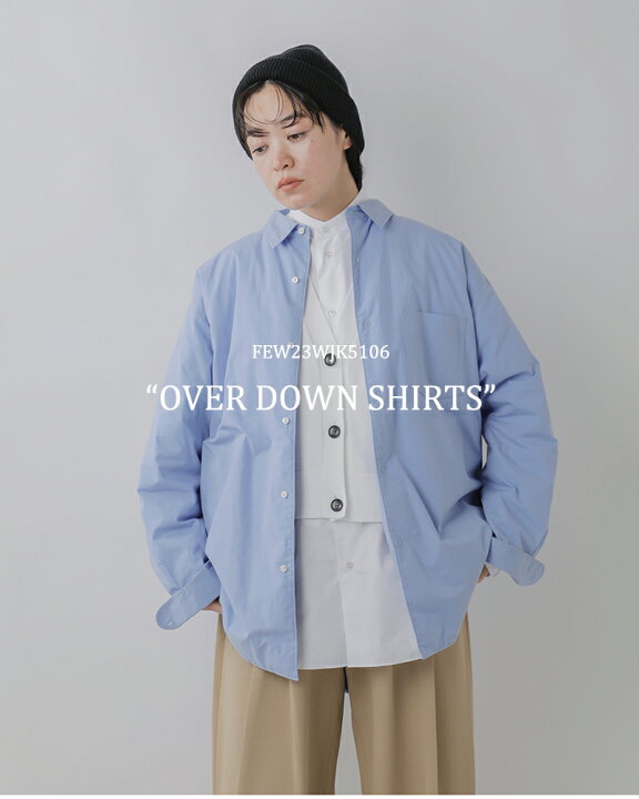 楽天市場】miffew ミフュー オーバー ダウン シャツ “OVER DOWN SHIRTS 