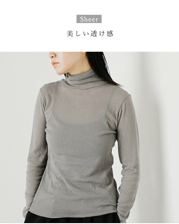楽天市場】evam eva エヴァムエヴァ コットン タートルネック プル 