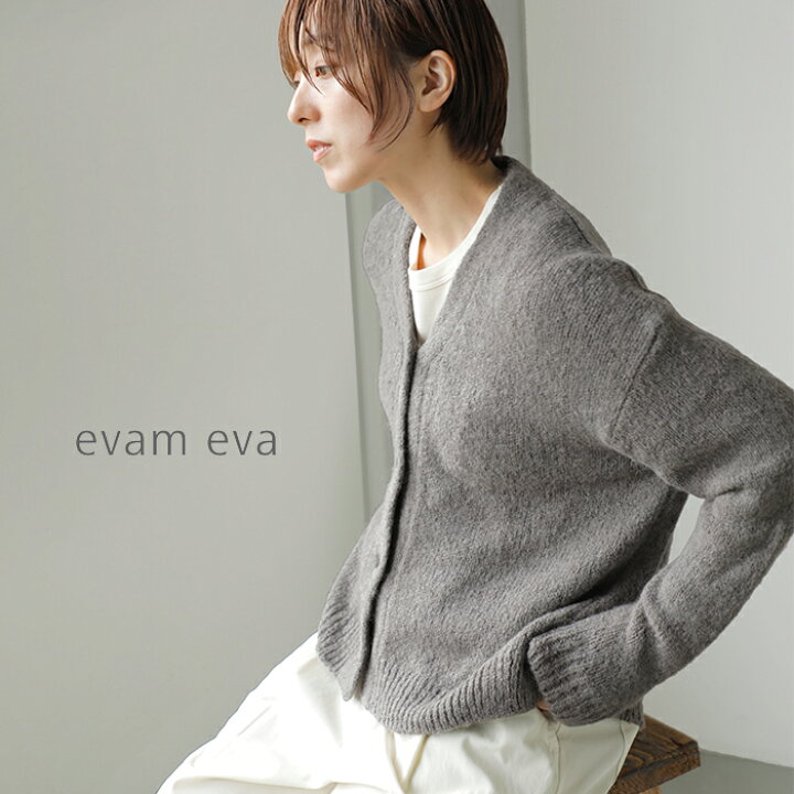 楽天市場】evam eva エヴァムエヴァ アルパカ リリー ニット  