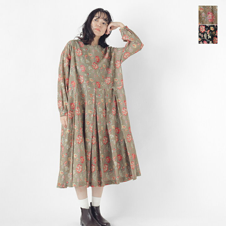 楽天市場】SOIL ソイル 60s キャンブリック フラワー プリント クルー 