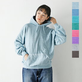 セール【30%OFF】TOWN CRAFT タウンクラフト フリース 90s ピグメント プル フーディー パーカー tc25f021 レディース