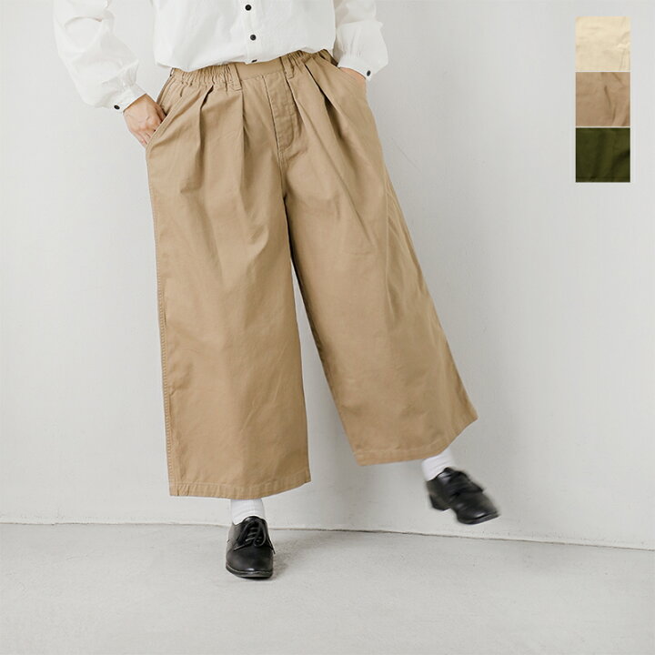 楽天市場】kelen ケレン コットン タックデザイン パンツ “RITO  