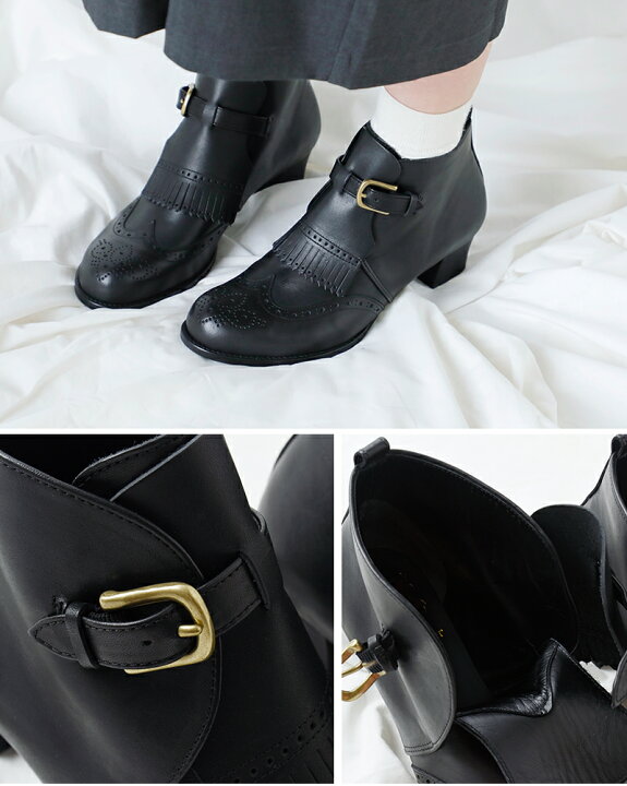 楽天市場】chausser ショセ カウレザー キルト メダリオン ショート 