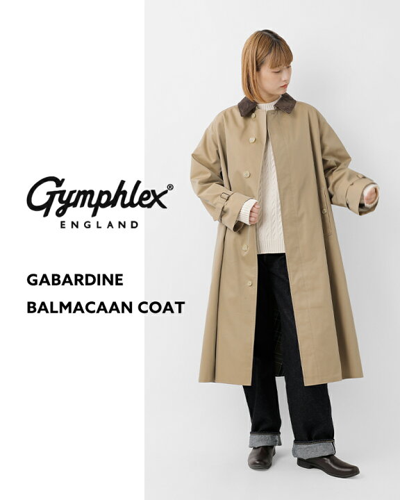 楽天市場】Gymphlex ジムフレックス ギャバジン バルマカーン コート 