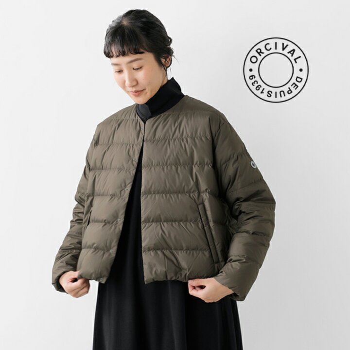 楽天市場】ORCIVAL オーチバル オーシバル ライトダウン ノーカラー 