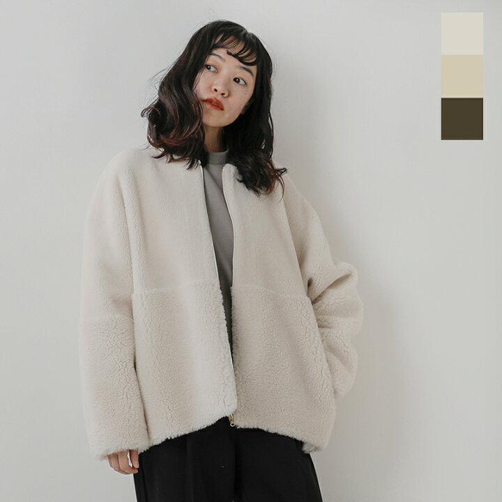楽天市場】MICA&DEAL マイカアンドディール リバーシブル ボア ジップ 