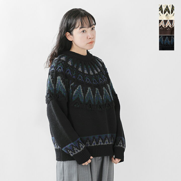 楽天市場】【40%OFF】COOHEM コーへン KOUHEN ノルディック ニット 
