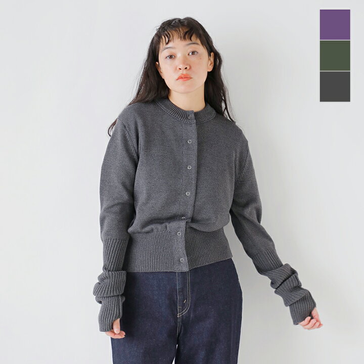 楽天市場】Shinzone シンゾーン ウール混 ロングスリーブ リブ ニット  