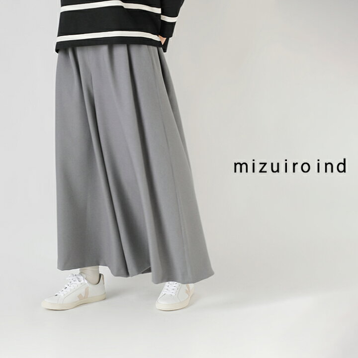 楽天市場】ミズイロインド mizuiro ind ロングパンツ フレア 1-260028  