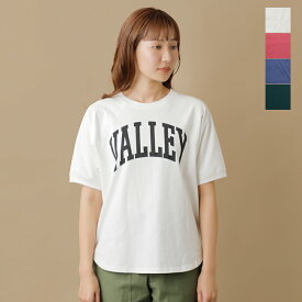 【2024ss新作】Johnbull ジョンブル コットン プリント Tシャツ “VALLY Tee” jl241c19-mn レディース