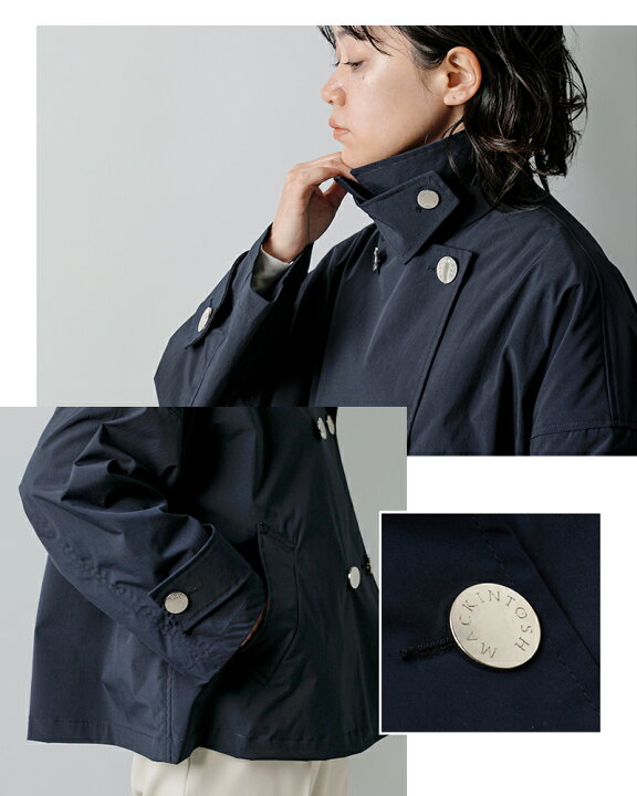 楽天市場】MACKINTOSH マッキントッシュ 撥水 ハンビー ダブルショート 