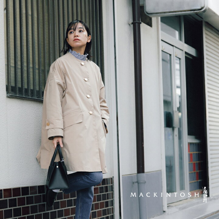 楽天市場】MACKINTOSH マッキントッシュ 撥水 ハンビー ノーカラー 