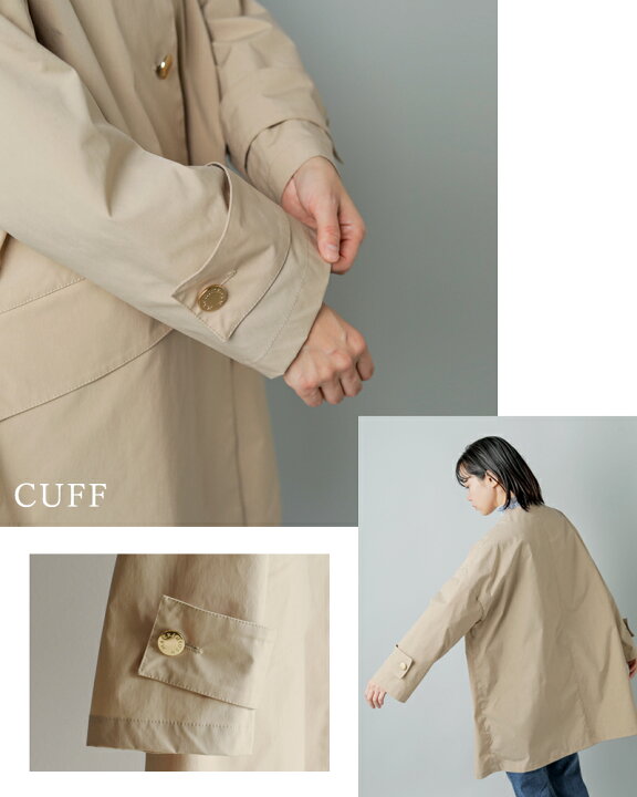 楽天市場】MACKINTOSH マッキントッシュ 撥水 ハンビー ノーカラー  