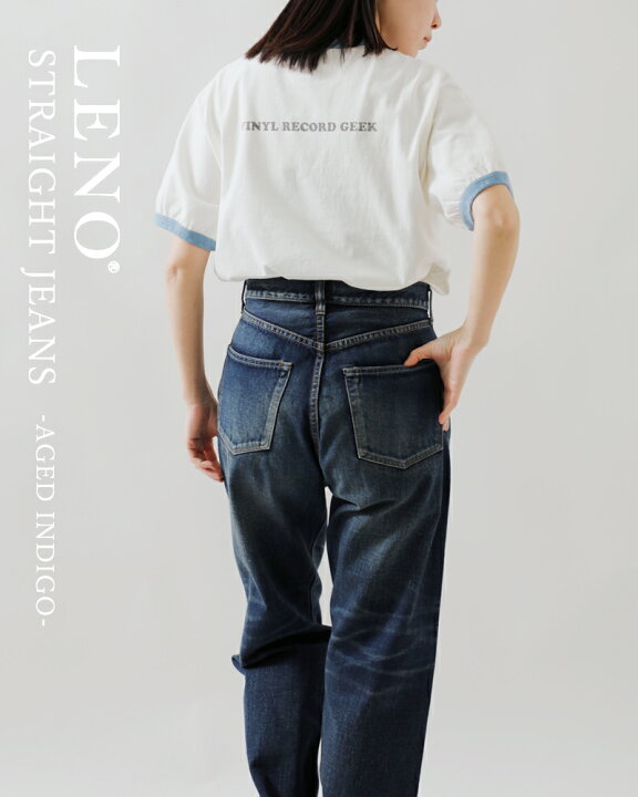 楽天市場】LENO リノ ストレート デニム パンツ “STRAIGHT JEANS” leno  