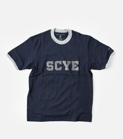 SCYE BASICS サイベーシックス ロゴ プリント Tシャツ 5724-21702-yo 2024ss新作 ユニセックス