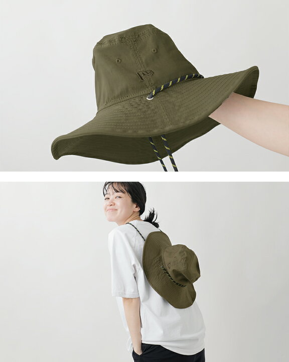 楽天市場】NEW ERA ニューエラ アドベンチャー ワイドブリム Wコード 