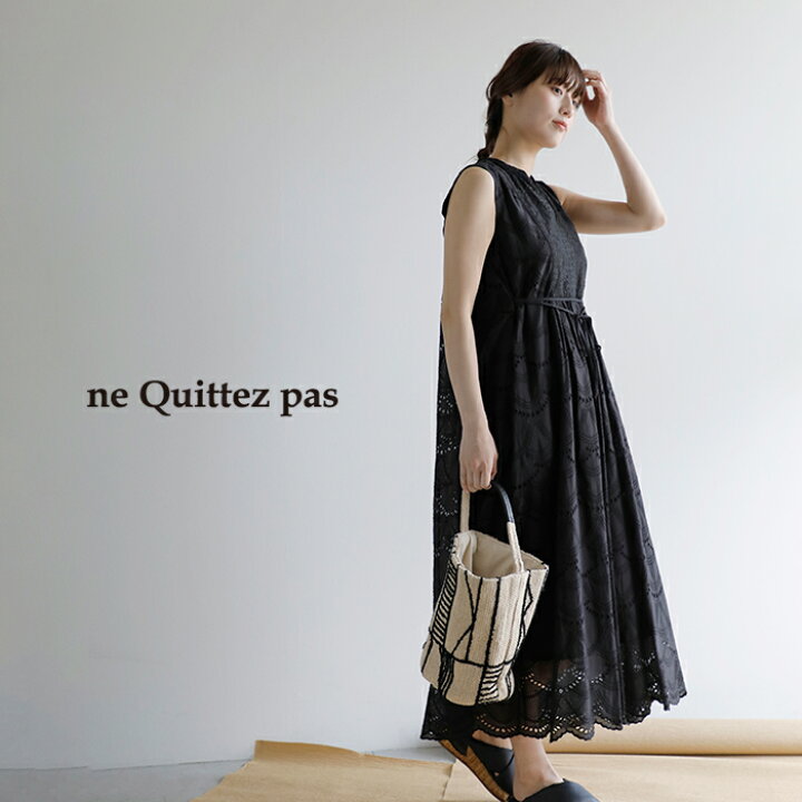 楽天市場】ne Quittez pas ヌキテパ コットン ボイル ドット ヘムラ 