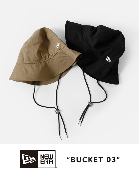 楽天市場】NEW ERA ニューエラ コード ストラップ バケット ハット 