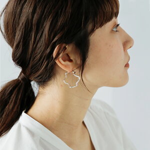 aura I[ Vo[925 EF[u t[v sAX gwave hoop pierceh a-p019-fn fB[Xyz