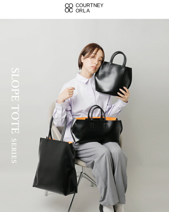 楽天市場】COURTNEY ORLA コートニー オーラ PVC×レザー スロープ 