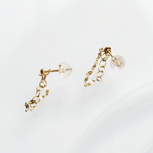 SYMPATHY OF SOUL style �V���p�V�[�I�u�\�E�� �X�^�C�� �y�^���`�F�[�� �t�[�v �s�A�X �gPetal Chain Hoop Pierce�h ste2402y0 ���f�B�[�X