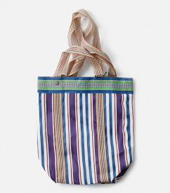 Pasand by ne Quittez pas パサンド バイ ヌキテパ マルチストライプ メッシュ ロング トートバッグ “Multi Stripe Mesh Long Tote Bag” 882041pa3-ms 2024ss新作 レディース