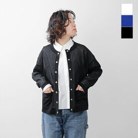 Traditional Weatherwear トラディショナルウェザーウェア プレーティング天竺 シアー ニット カーディガン “ARKLEY KNIT SHEER” l241thkcd0309se-tr 2024ss新作 レディース