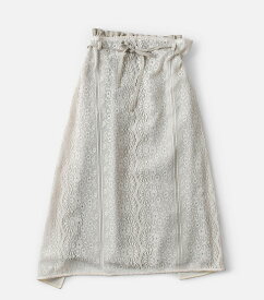 qiri キリ ノスタルジック レース スカート “nostalgic lace skirt” 63-01-sk-001-24-1-mn 2024ss新作 レディース【クーポン対象】