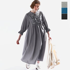 kelen ケレン エンブロイダリー デザイン ドレス “IKU” lkl24hop2047-mn 2024ss新作 レディース【クーポン対象】