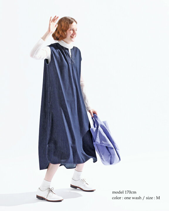 楽天市場】kelen ケレン ワイド デニム ドレス “IMINE” lkl24hop2051 