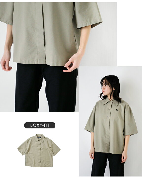 楽天市場】FRED PERRY フレッド ペリー コットン ビッグカラー 
