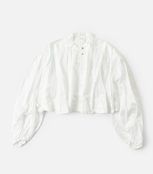楽天市場】【50%OFF】enrica エンリカ コットン サテン ギャザー 