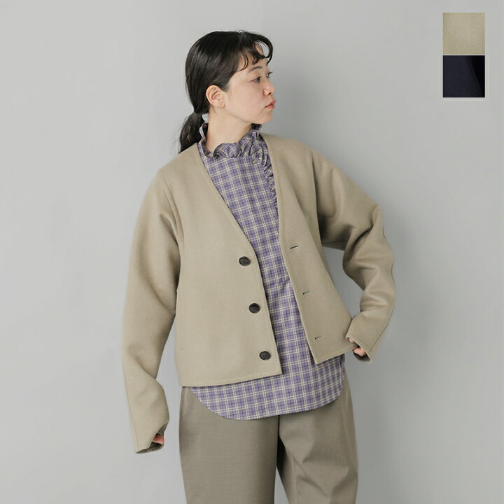 楽天市場】LOEFF ロエフ ウール カシミヤ Vネック ノーカラー 