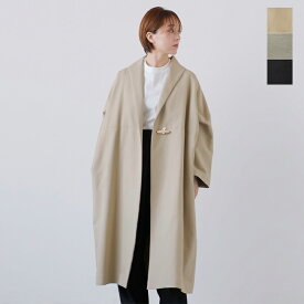 セール【20%OFF】SI-HIRAI スーヒライ コットンダブルクロス ローブ コート chaw25-6005 レディース 2025aw新作