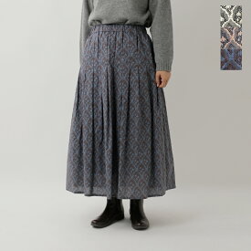 セール【30%OFF】sosotto ソソット コットン 花柄プリント タック スカート 42552227 レディース【3こ1】