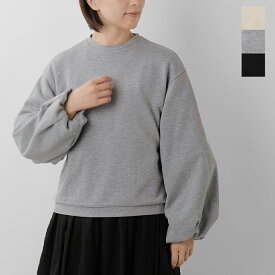 セール【30%OFF】Gauze# ガーゼ コットン ボリュームスリーブ 裏毛 プルオーバー “VOLUME SLEEVE URAKE PULL OVER” g1127 レディース【3こ1】