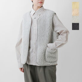 セール【40%OFF】Mouflon Mouflon ムフロン ムフロン ウール パイル ジップベスト zipv レディース アウター【クーポン対象】