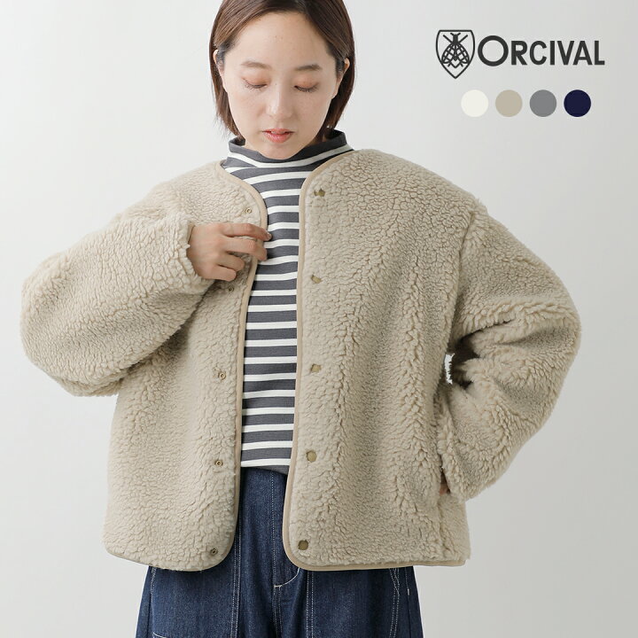 楽天市場】ORCIVAL オーチバル オーシバル ボアフリース ラウンド 