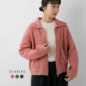 セール【30%OFF】soglia ソリア ウール メランジ ニット ジャケット “REPRAY Melange Knit Jacket” repray-mel-k-j レディース アウター