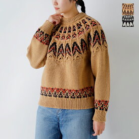 セール【30%OFF】COOHEM コーへン KOUHEN ノルディック ニット プルオーバー 11-254-020 レディース