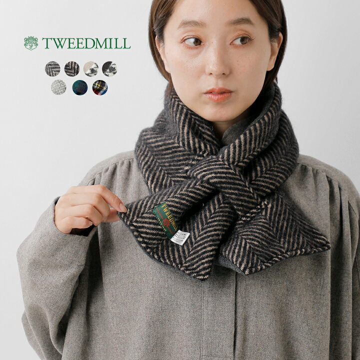TWEEDMILL イギリス製 Fleece Mafler / Mini Blanket（ツイードミル 