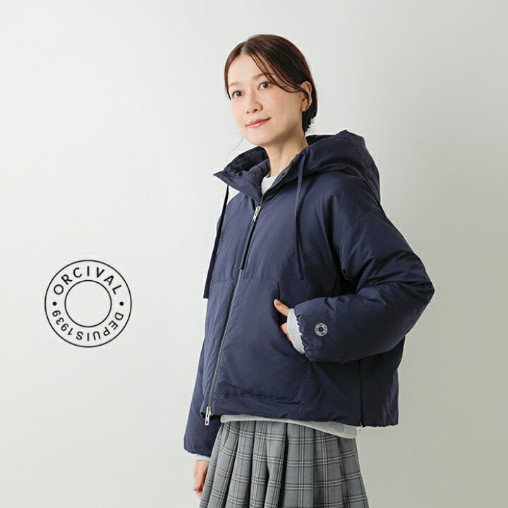 楽天市場】ORCIVAL オーチバル オーシバル タフタ フーデッド ダウン 