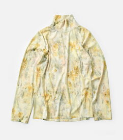 セール【20%OFF】NOMBRE IMPAIR ノンブルアンペール 水彩 シアー メッシュ ハイネック プルオーバー 01-1-08-230-5-2 レディース【3こ1】