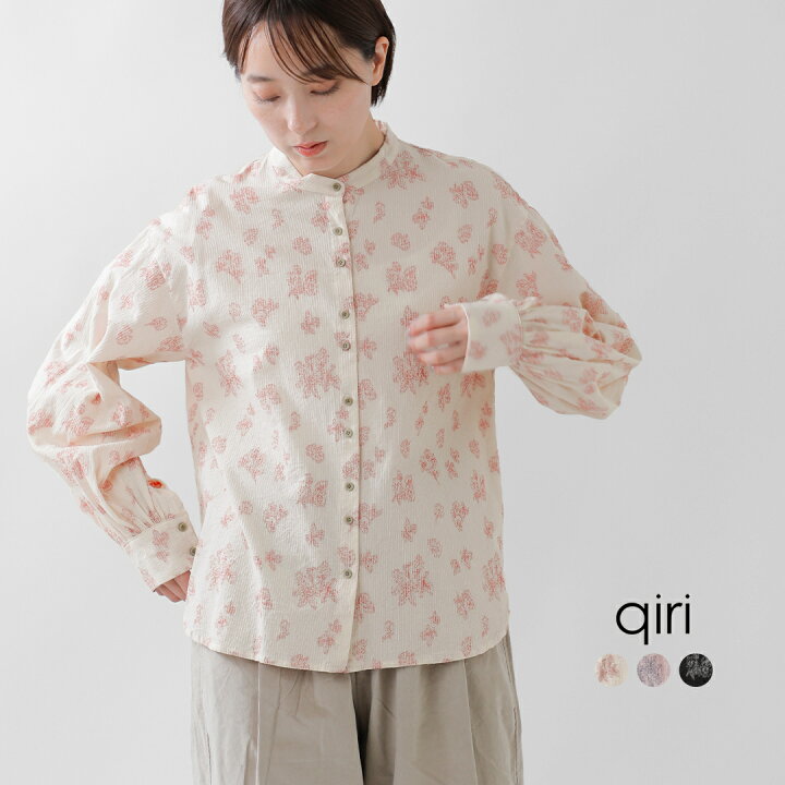 楽天市場】qiri キリ コットン シルク ルーシー ボリューム スリーブ 